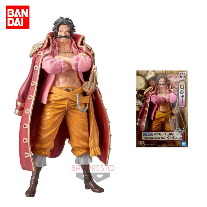 

Bandai Original ONE PIECE Anime Figure King of Artist Gol D. Roger Action Figure Toys For Kids Gift Collectible Model Ornaments