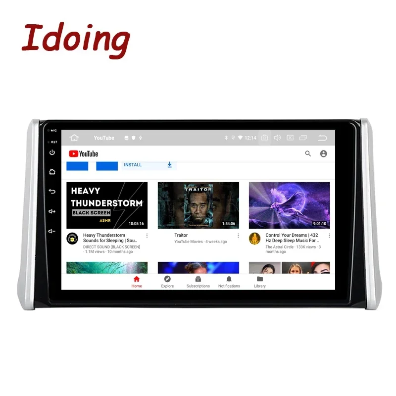 Idoing 10 2-дюймовый автомобильный стерео радио мультимедийный плеер головное