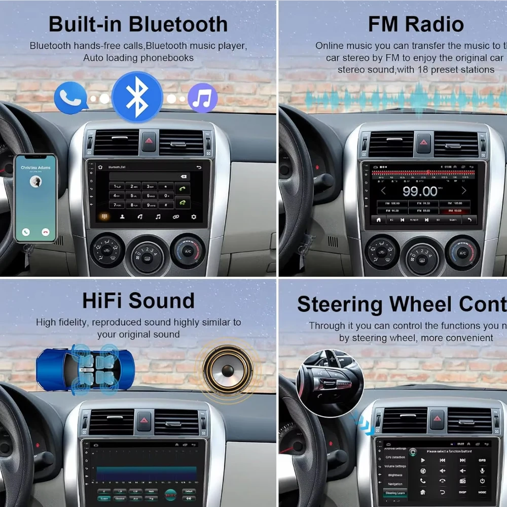 Фото Автомагнитола Android 16 Carplay Auto для Kia Ceed ED 2006-2012, мультимедийный плеер, видео, стерео, WIFI+4G, DSP №5