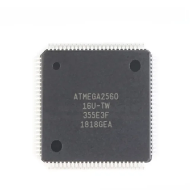 

ATMEL ATMEGA2561-16AU интегральная схема MCU 256 Кб, электрический компонент, интегральная микросхема ATMEL