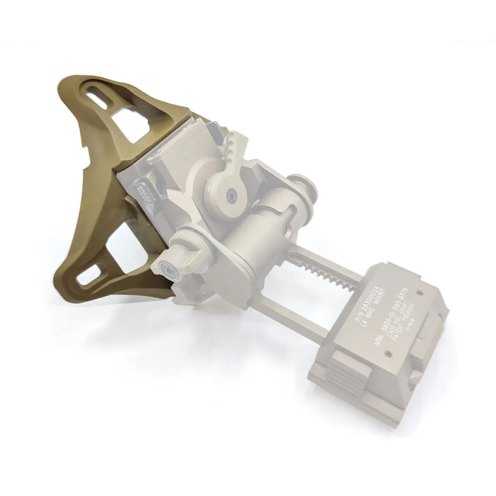 Новинка Тактический шлем NVG крепление с 3 отверстиями кожух из алюминиевого