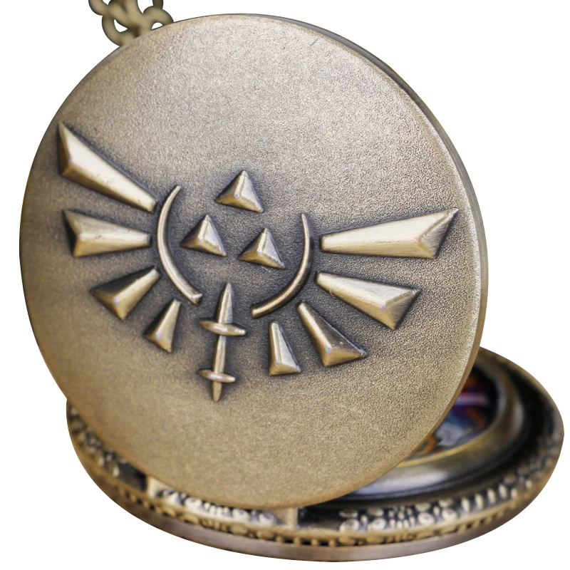 20pc Bronze Antique Pendant Pocket Fob Watches Vintage Hollow Quartz Pocket Watches for Mens Womens retroid pocket 3