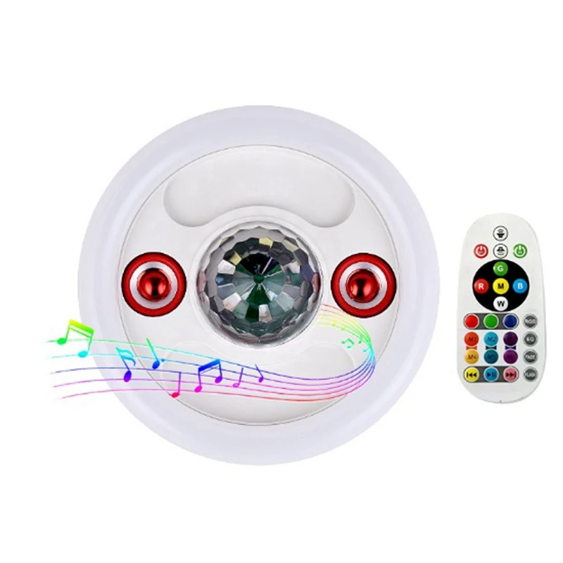 

E27 Screw Highlight Light RGB Intelligent Remote Control Light Music Colorful Light