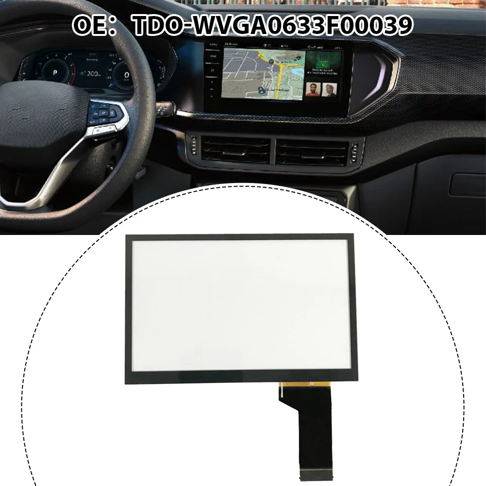 

1 шт. Автомобильный GPS-навигатор, ЖК-сенсорный экран, дигитайзер, подходит для MIB TDO-WVGA0633F00039, оптовая продажа