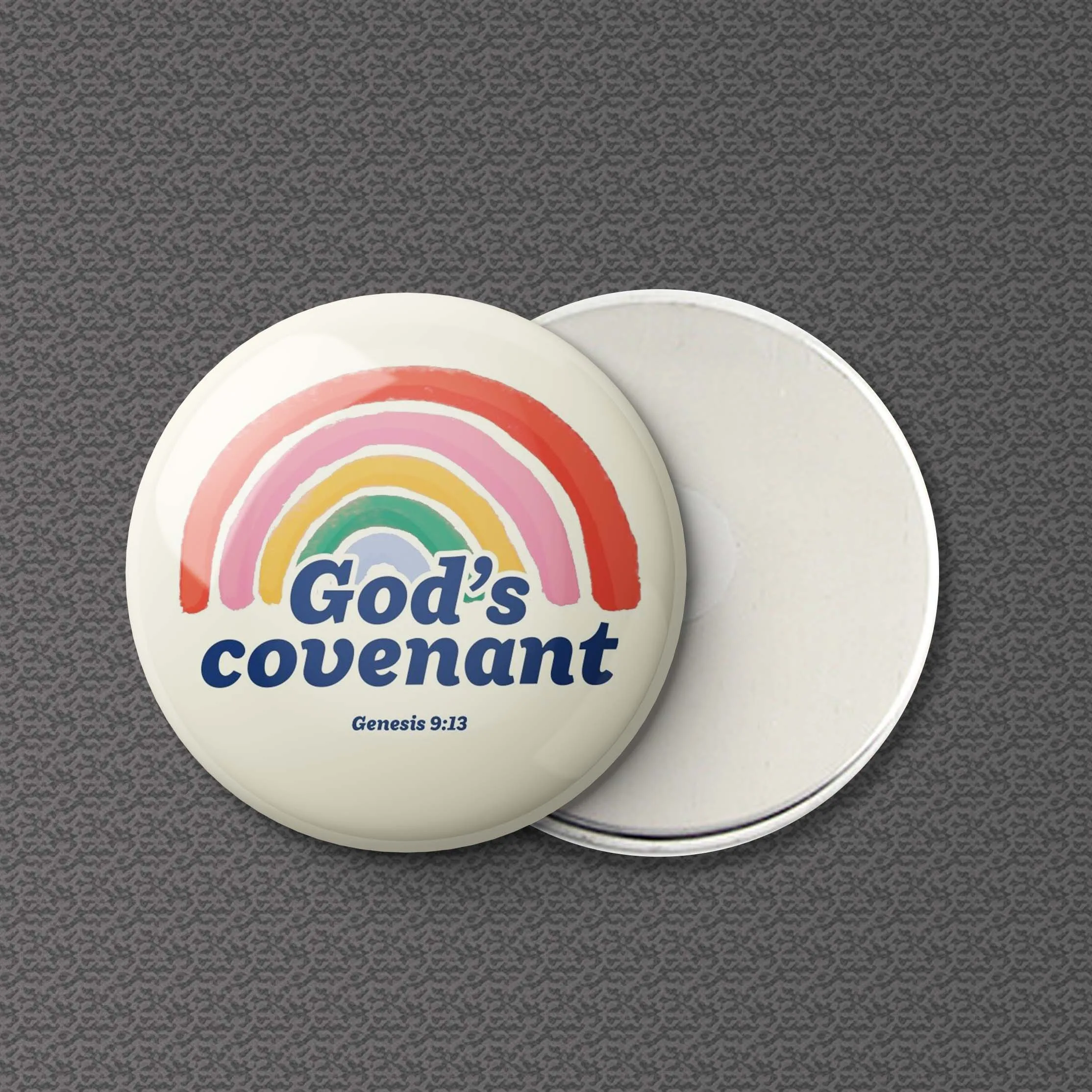 Christian Collection Rainbow God S Covenant  Refrigerator Magnet Board Decor Funny Clothes Creative Jewelry Metal Cartoon
