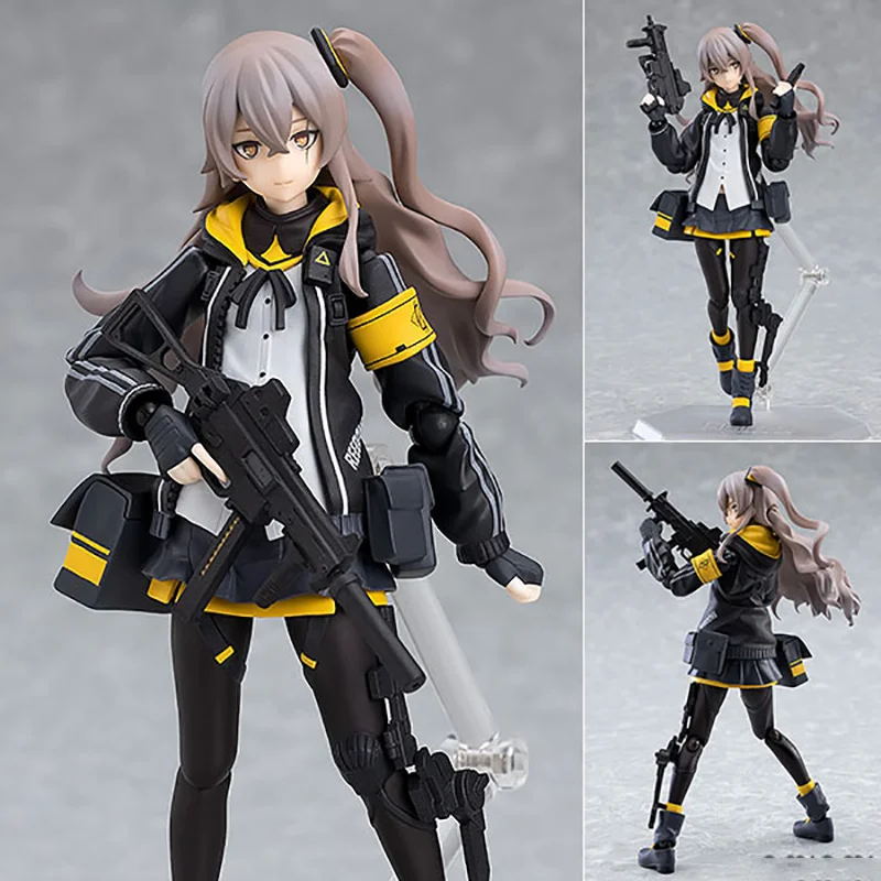 

Фигурки героев аниме для девочек Frontline Ump45 Figma 457 из ПВХ, кавайная Коллекционная модель для девочек, игрушки, орнамент, кукла, детское украшение, подарок