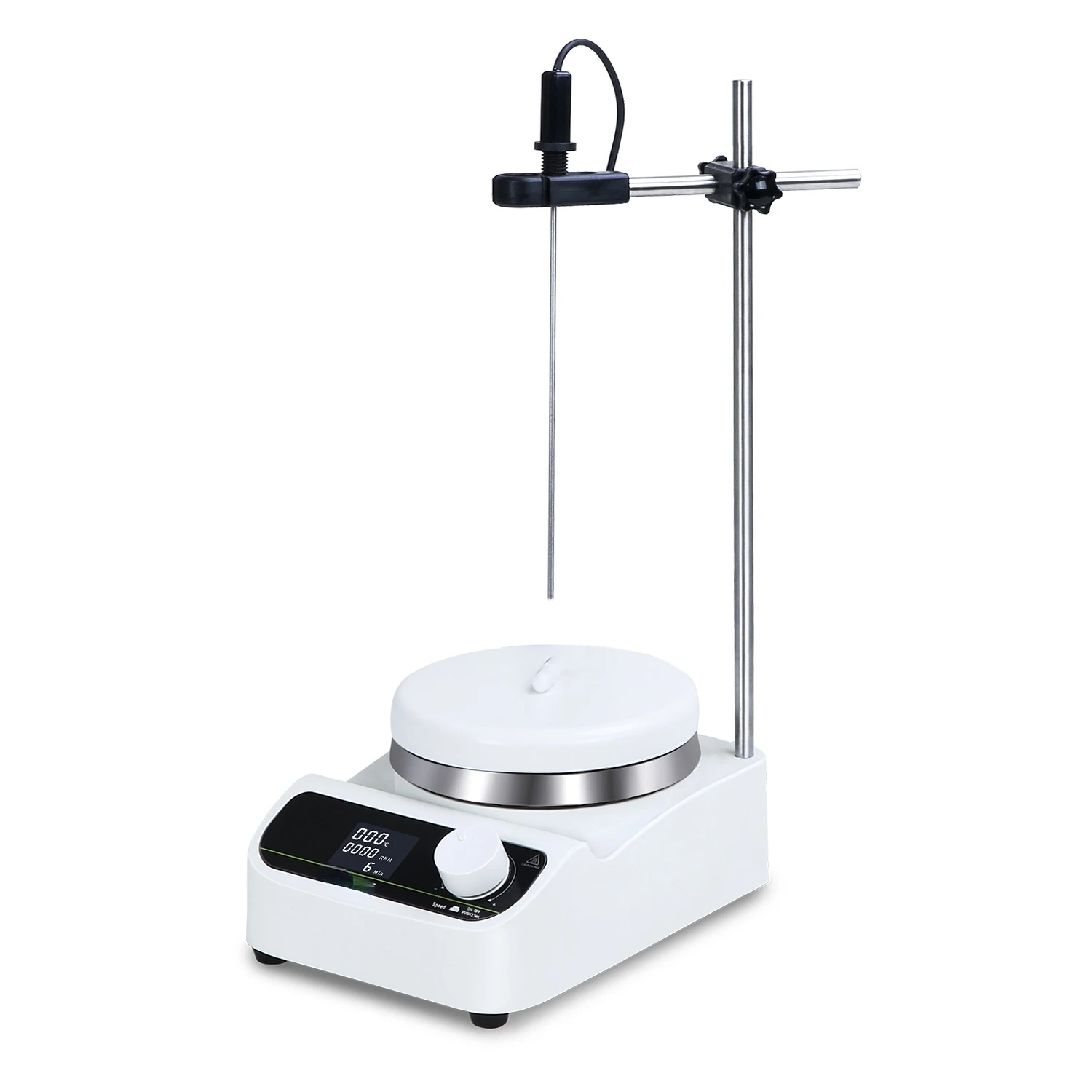 

laboratory hot plate digital display adjustable speed heating magnetic stirrer