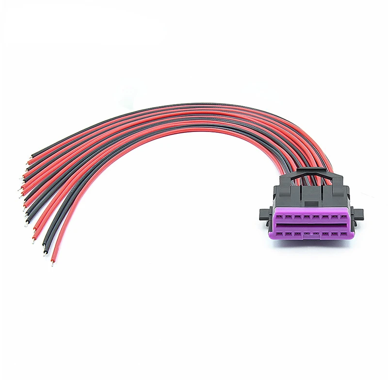 

Диагностический кабель с 16-контактным разъемом OBD2, 30 см