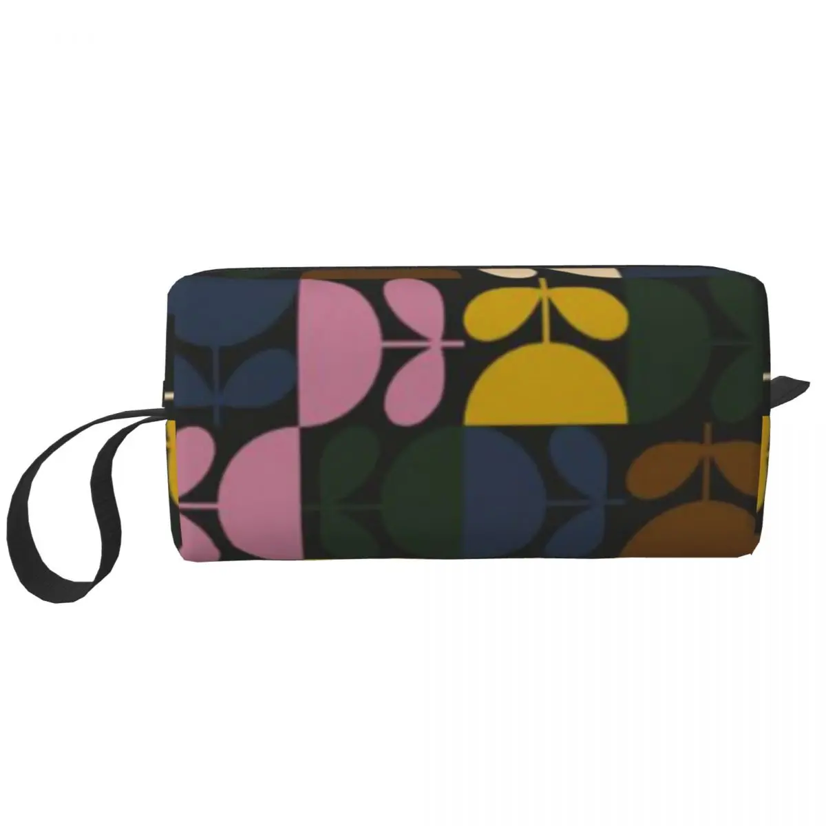 

Orla Kiely Multi Stem Travel Cosmetic Bag Abstract Scandinavian Floral Makeup Toiletry Organizer Lady Beauty Storage Dopp Kit