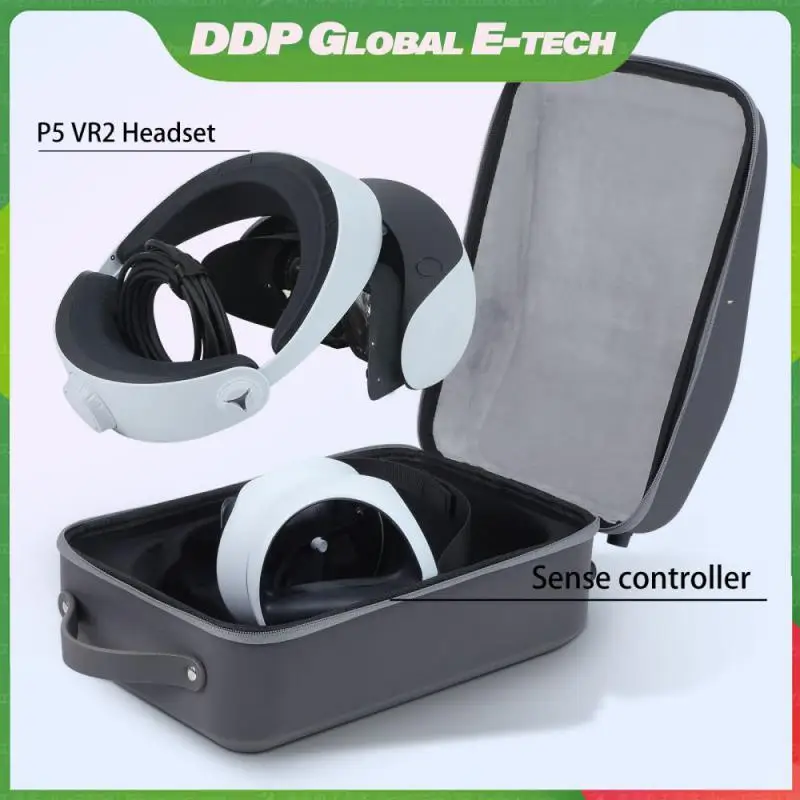 

Shockproof Portable Boxes Multi-function Storage Portable Hard Carrying Case For Headset Portable Audio And Video Travel