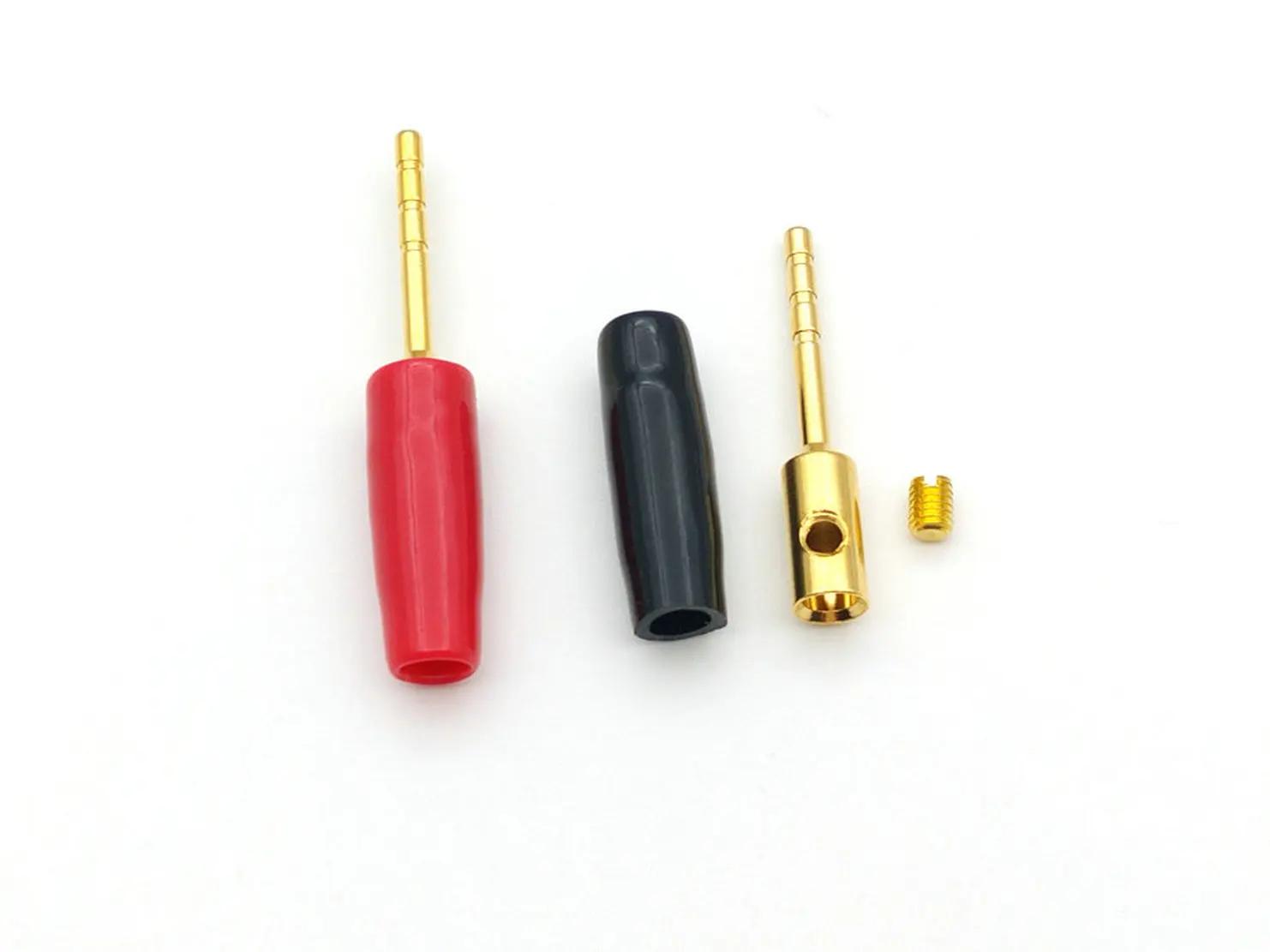 

8 шт. медные контакты разъемов 2 мм для вилки «банан», ZHTCRJ