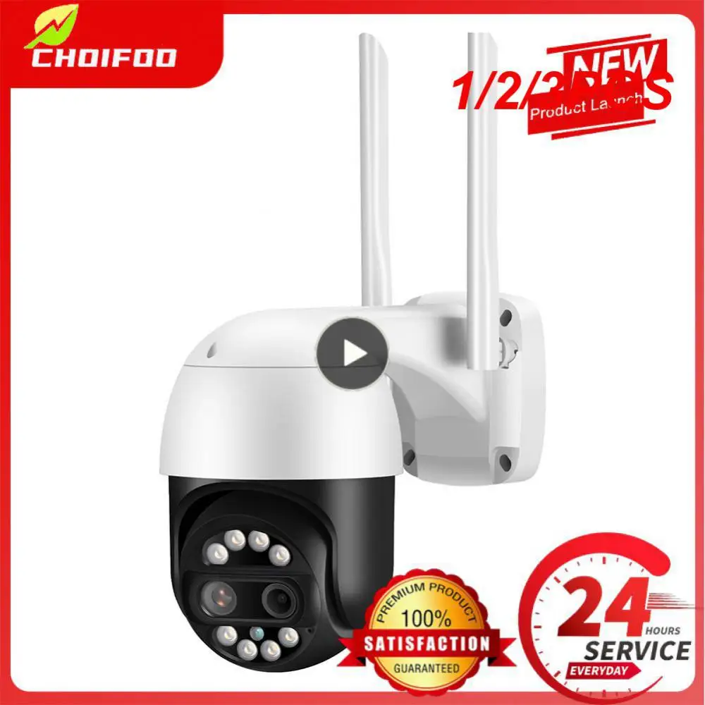 

1/2/3 шт. 4K IP-камера с двойным объективом 2,8 мм + 12 мм Wi-Fi камера видеонаблюдения с цветным ночным видением 8X цифровой зум видеонаблюдение