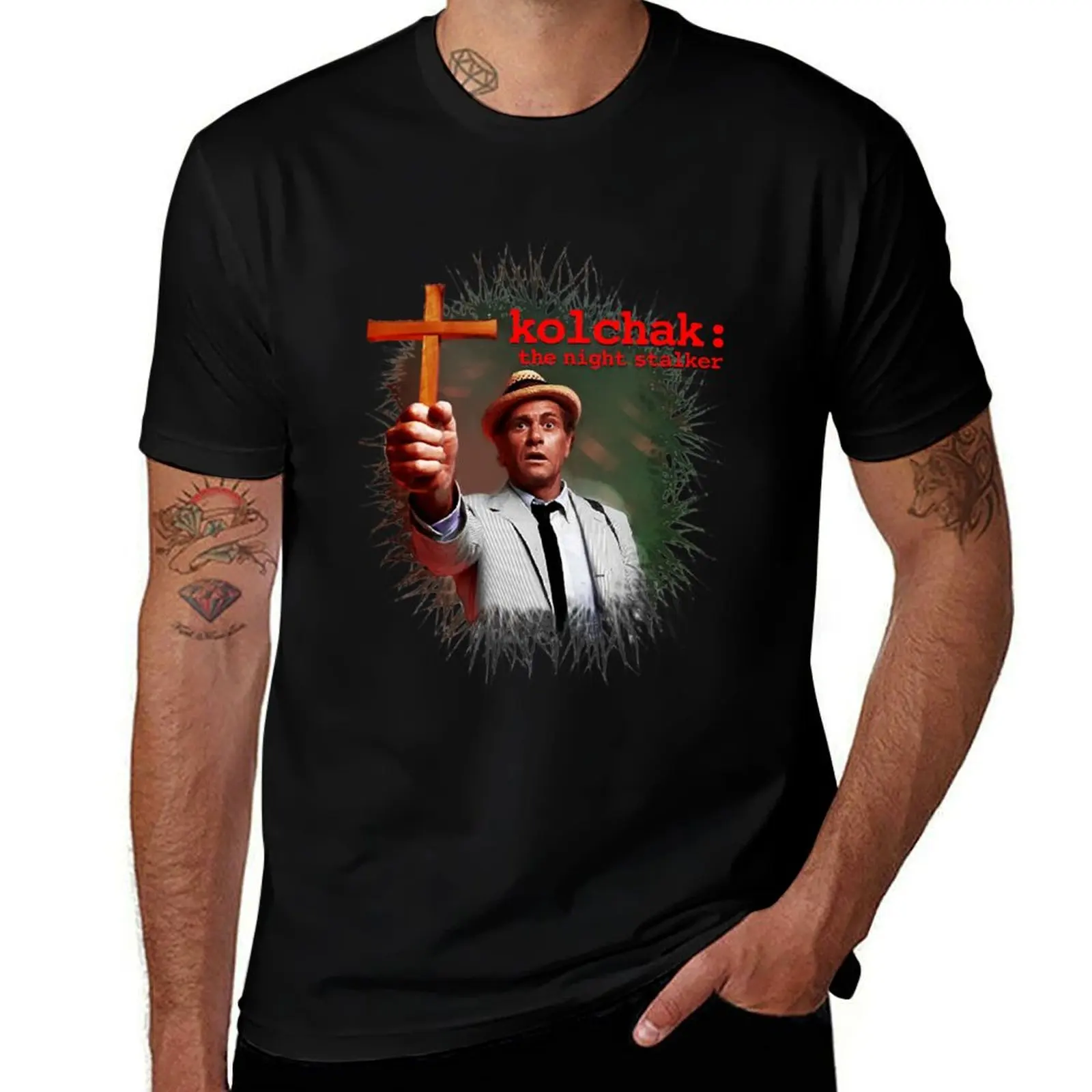 Футболка Carl Kolchak-The Night Stalker для мальчиков эстетичная одежда с животным принтом