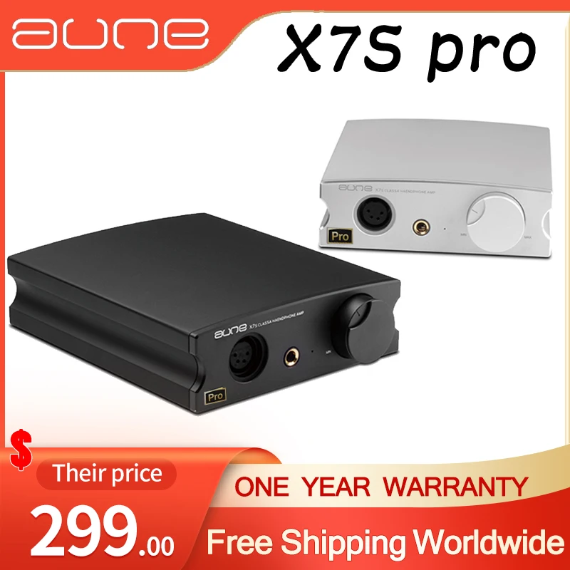 

Aune X7s PRO Class-A Headphone Amplifier Balanced Headphone Amplifier Class A RCA Input XLR Output 6.35mm Headphone Amplifier