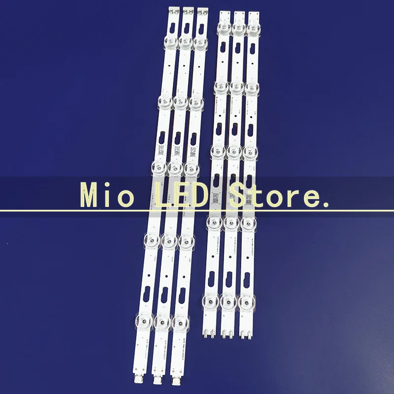 

10 комплектов светодиодный Ной подсветки 10 ламп для фотоламп 60320a UN43TU700DF UN43TU7000 UN43TU8000 BN96-50319A 408AL