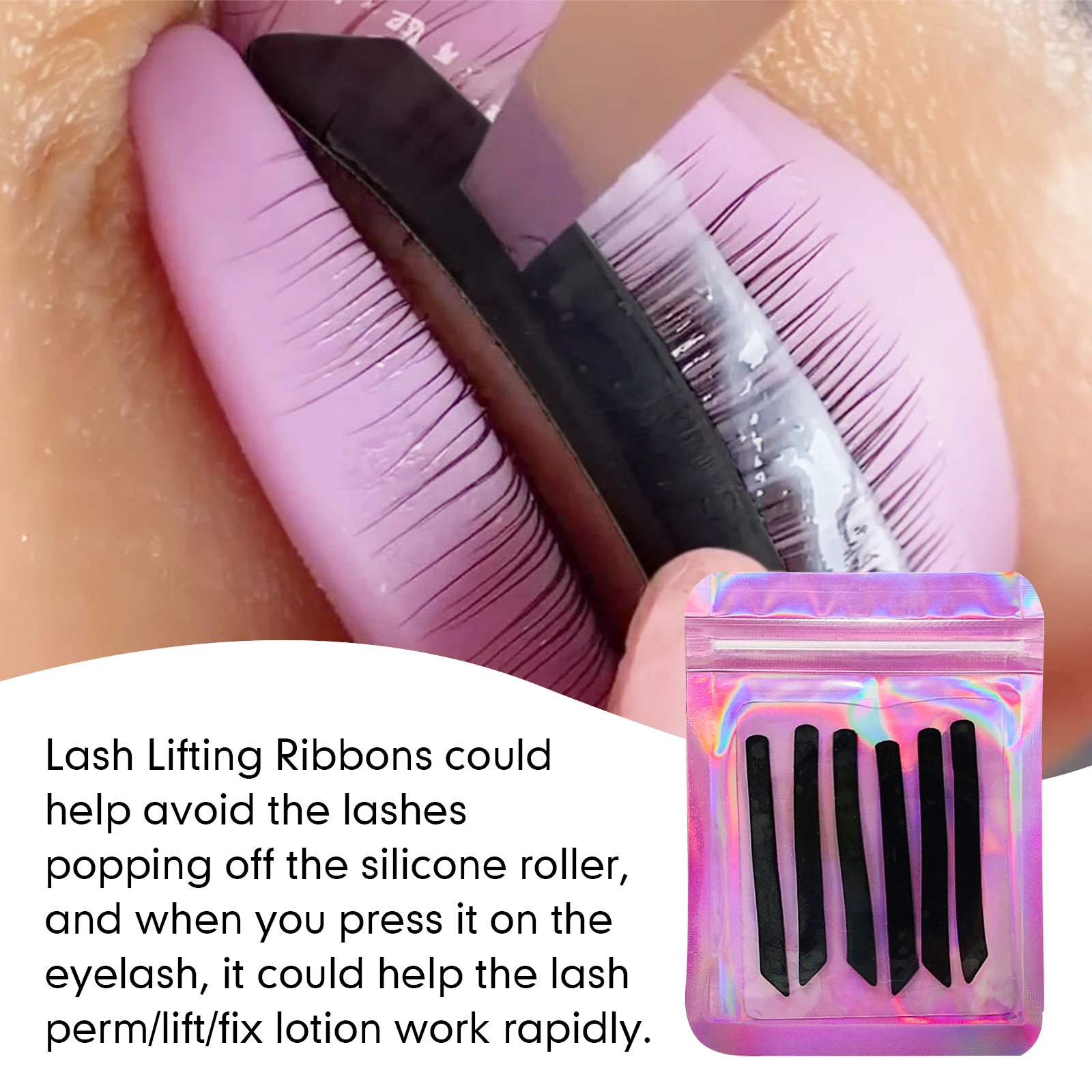 Libeauty 3 пары силиконовых стержней для ресниц лента мягкая подтяжки гибкий валик