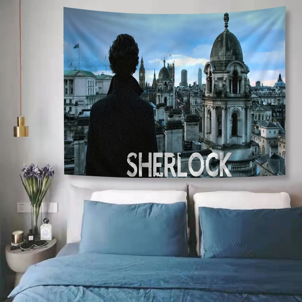 Гобелен I Am S-Sherlock H-Holmes для гостиной домашнего декора в общежитии художественный