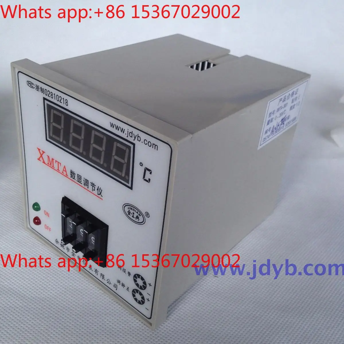 Фото Цифровой терморегулятор серии XM XMTA-3001 XMTA-3002 №2