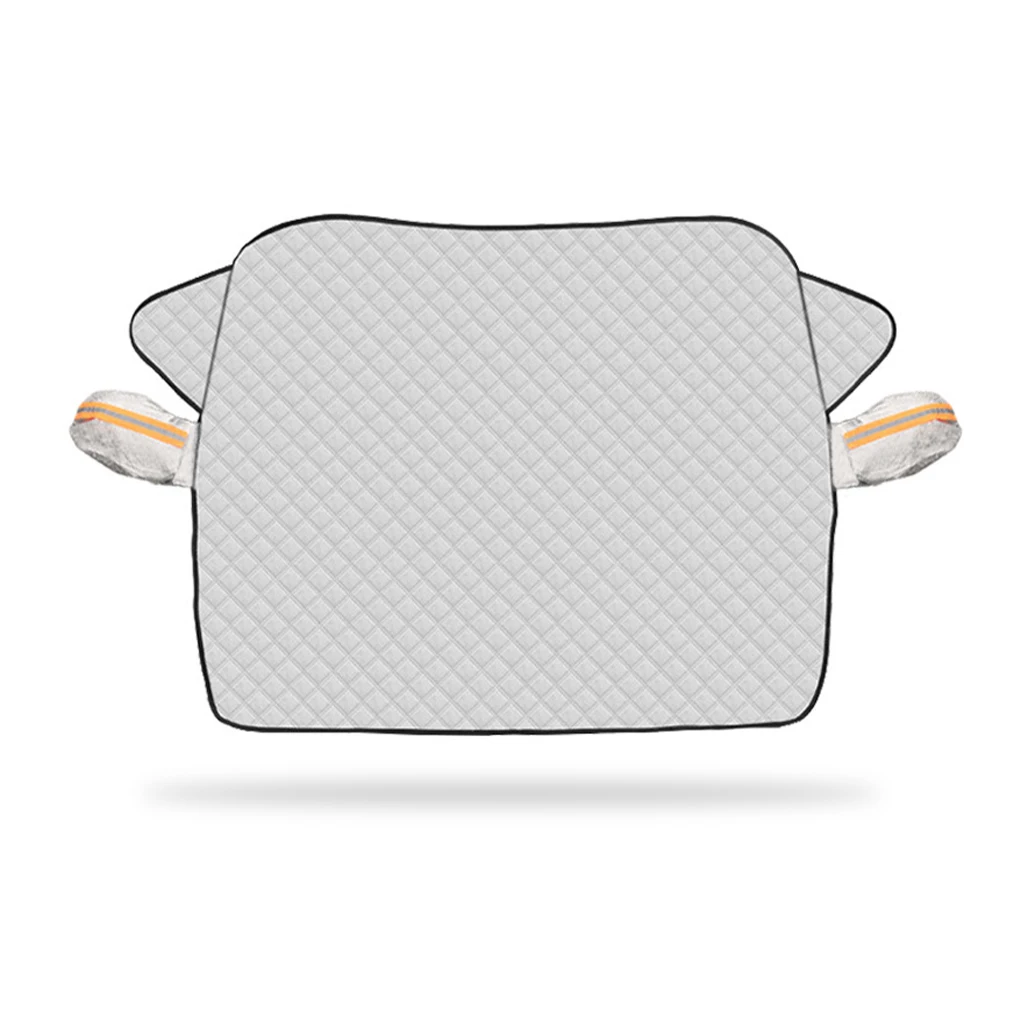 

Накладка на лобовое стекло автомобиля, защита для переднего стекла внедорожника, прикрепляемая к летнему льду, снегу, ветру, Солнцезащитный...