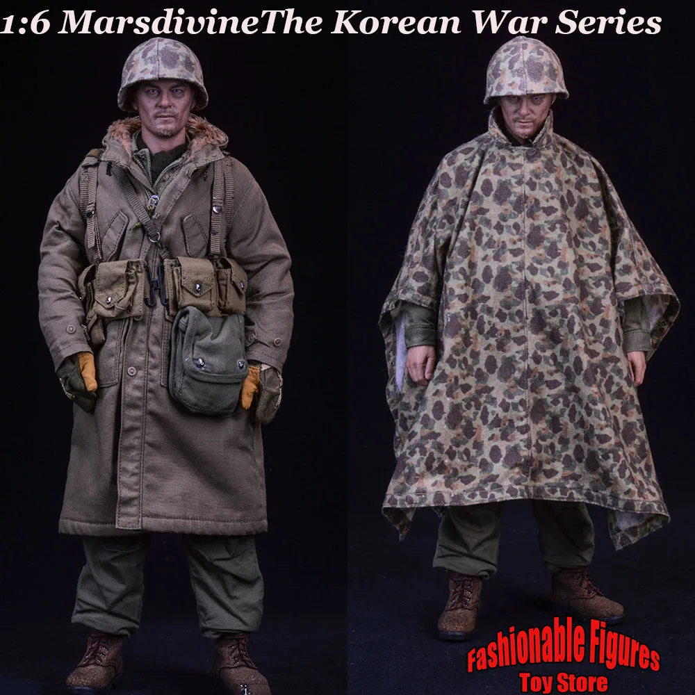 

1/6 Men Soldier Combat Equipment Suit United Nations Command Korean War Series 1950-1953 For 12Inch Action Figure Model Toys