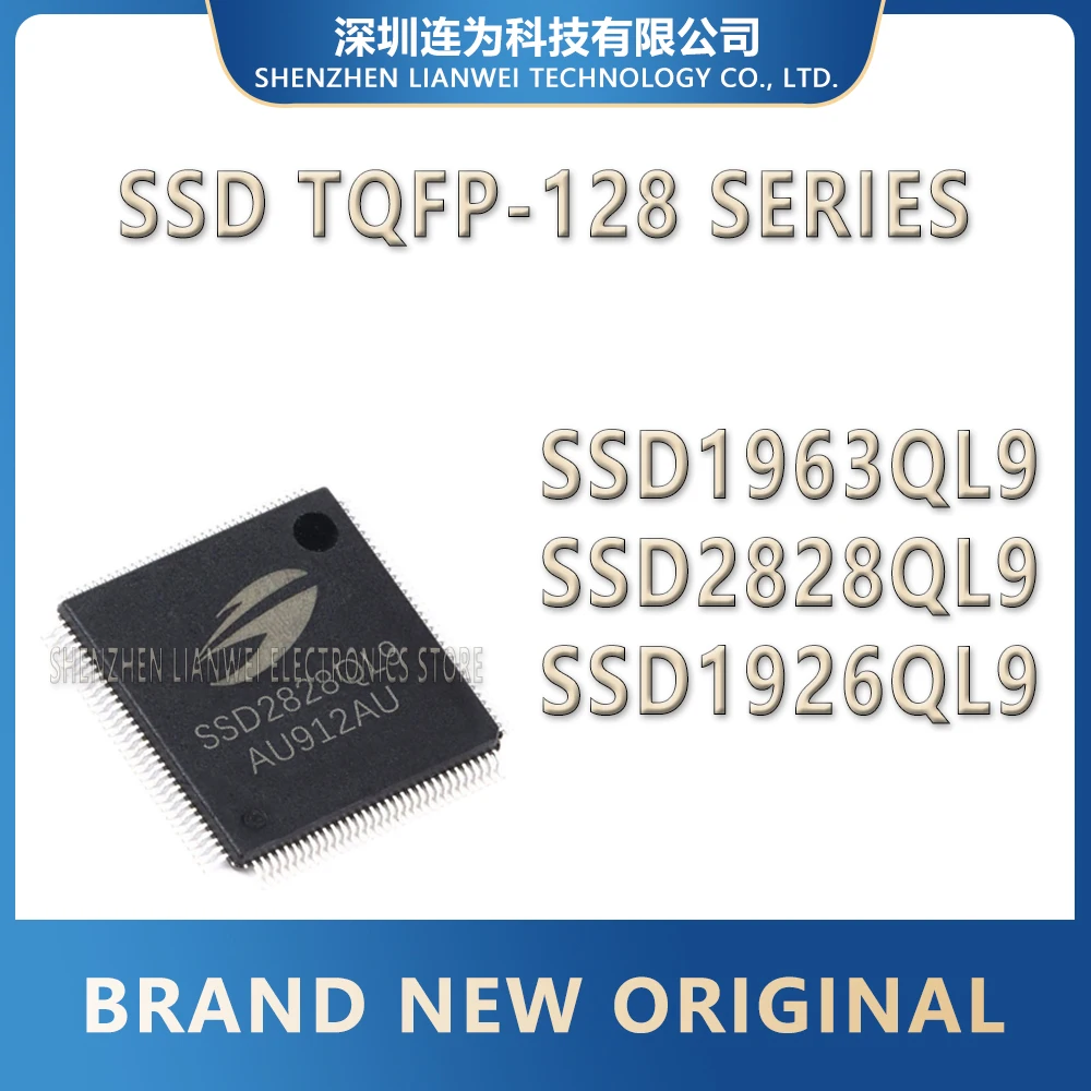 SSD1963QL9 SSD2828QL9 SSD1926QL9 SSD1963 SSD2828 SSD1926 IC Chip LQFP-128