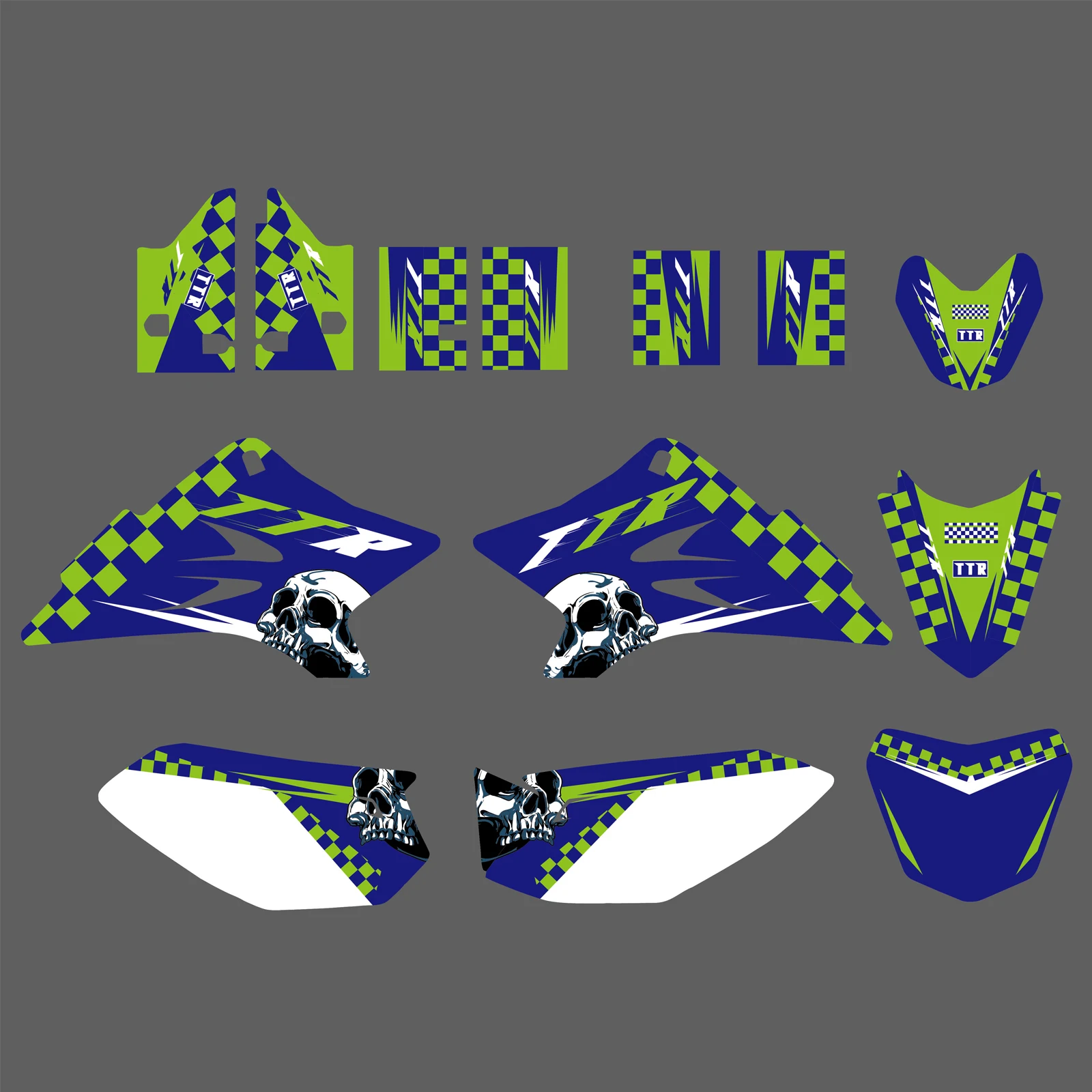 NiceCNC для TTR50 TTR 50 2006 2007 2008 2009 2010 2011 2012 2013 обтекатель для мотоцикла Графический фон наклейки на заказ NiceCNC для TTR50 TTR 50 2006 2007 2008 2009 2010 2011 2012 2013 обтекатель для мотоцикла Графический фон наклейки на заказ