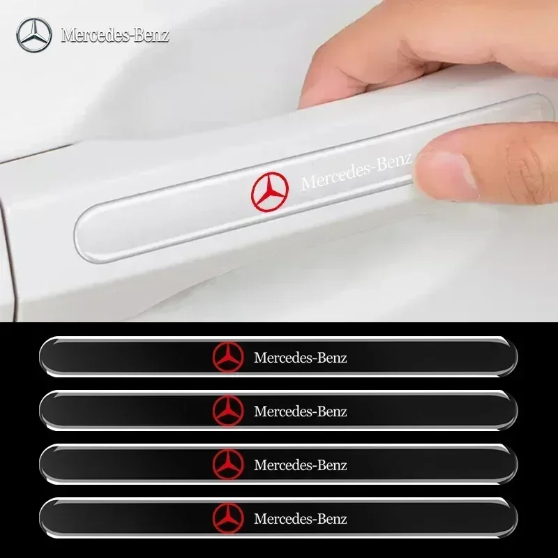 Дверная ручка автомобиля защита от царапин невидимые прозрачные наклейки для