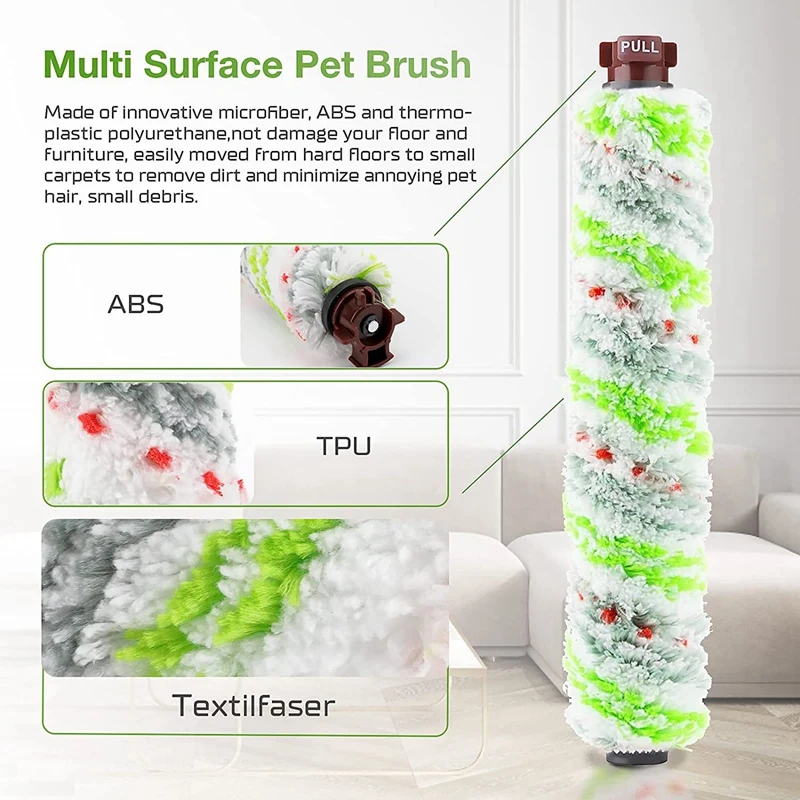 Аксессуары для Bissell Crosswave Brush Roller и очищающий Сменный фильтр серии 1866 1785 2052 1713 |