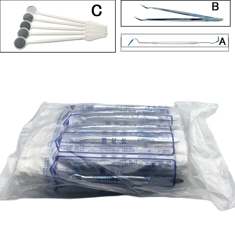 DENTOSEE Стоматологические Одноразовые Щипцы Для Открытия Зеркала Полости Рта