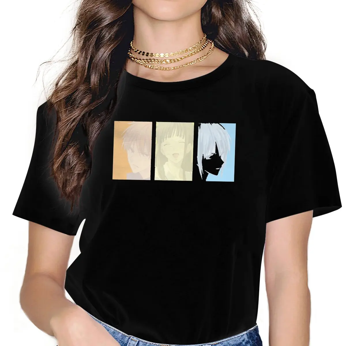 

Mainly Character Cute Girls Women T-Shirt Fruits Basket The Zodiac Blusas Harajuku Casual Short Sleeve Vintage Tops