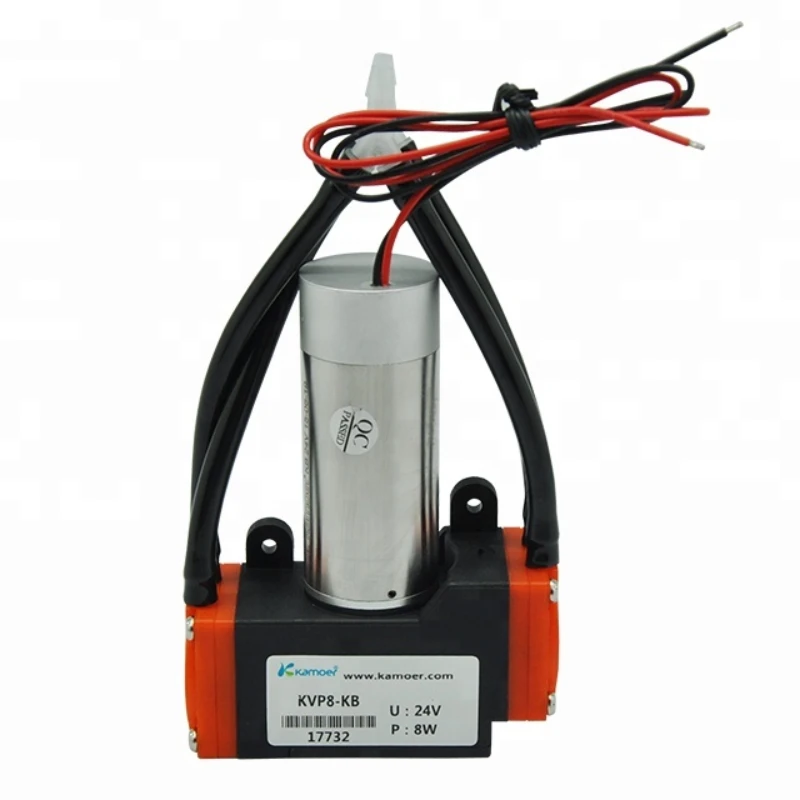 

Kamoer KVP8 Brushless Motor Micro Vacuum 12V/24V Dc negative pressure suction pump Mini Air Pump