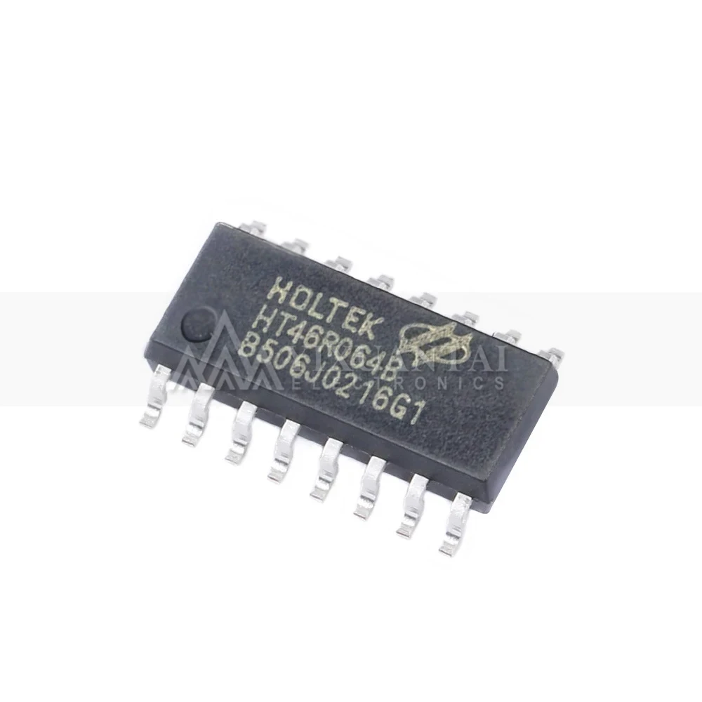 

10PCS/LOT NEW Original HT46R064B Marking:HT46R064B MICROCONTROLLER, 8-BIT, UVPROM, 12MHZ, CMOS, PDSO16 (Also Known As: HT46R064