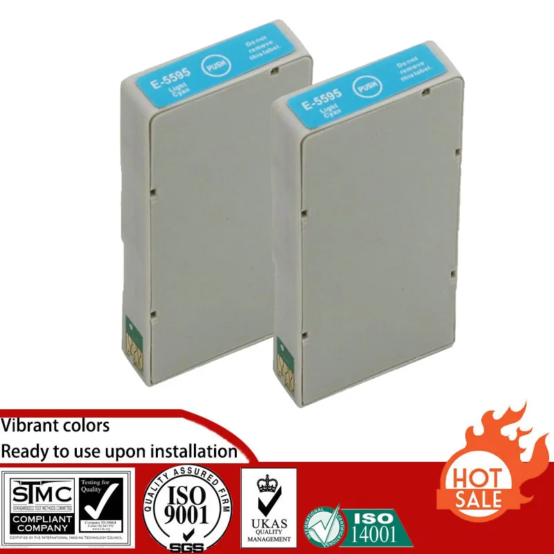 Совместимый картридж для Epson T5591-5596 5591-5596 подходит Stylus Photo RX700