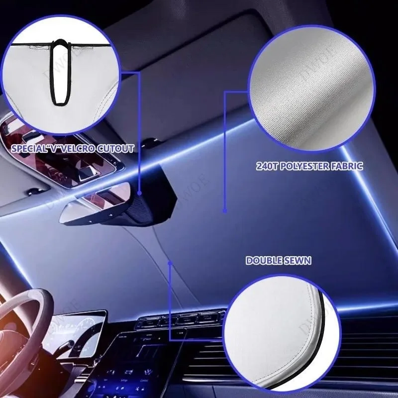 Солнцезащитный козырек для лобового стекла автомобиля Lexus ES LS UX NX RX RZ