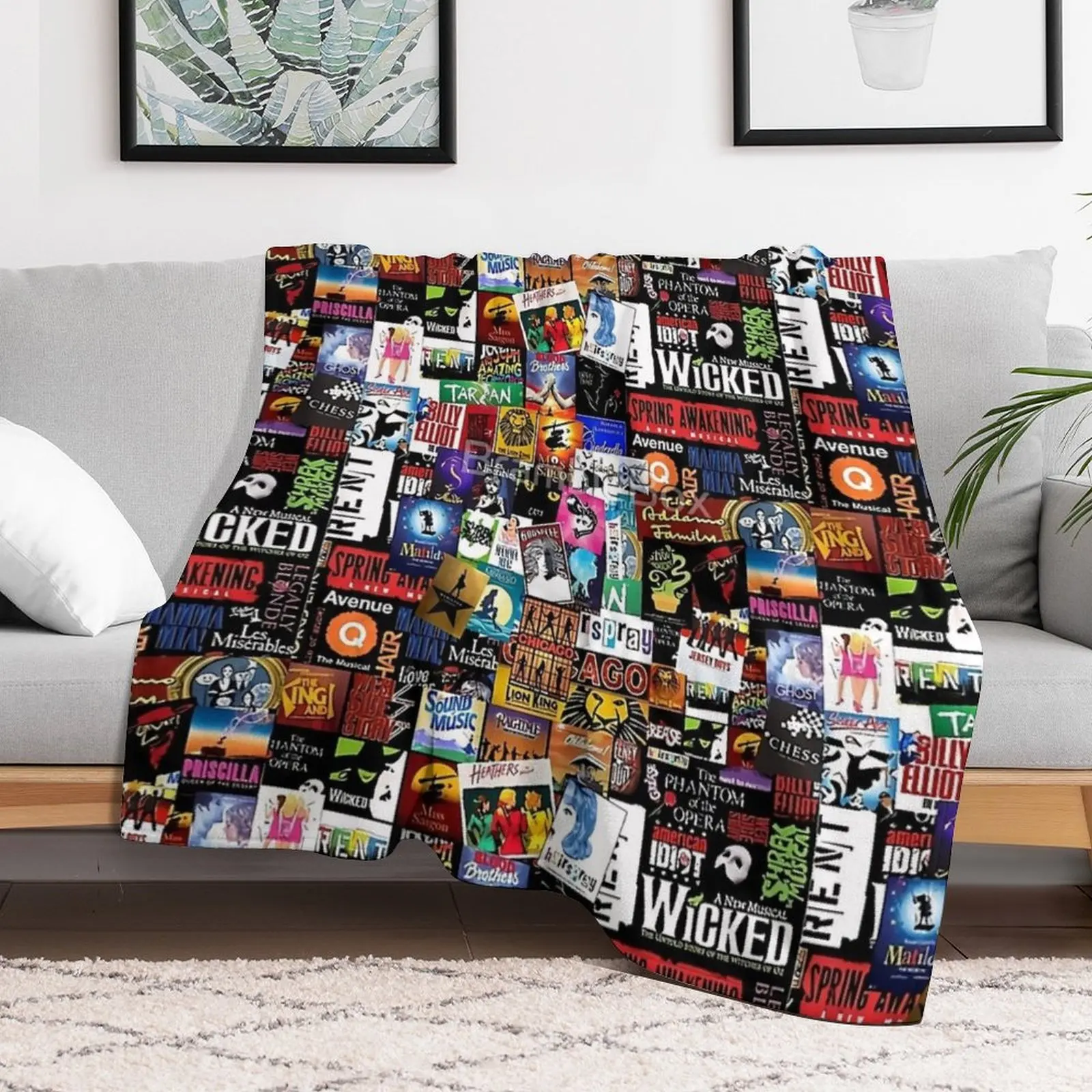 Музыкальное одеяло Collage II Большие одеяла и