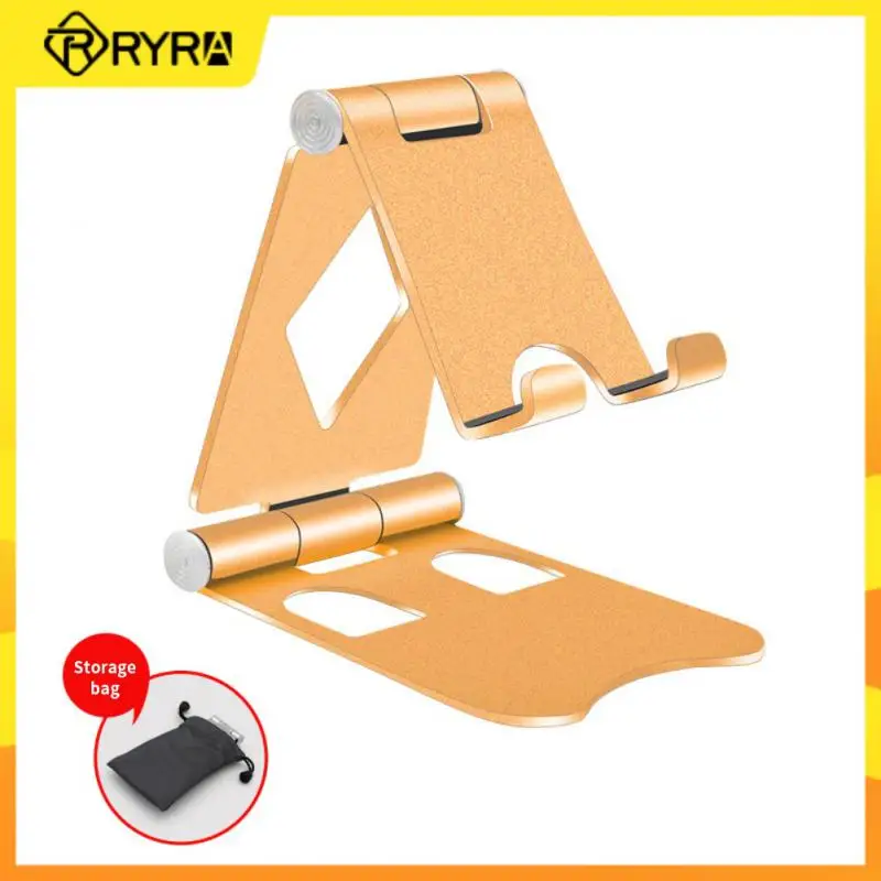 

RYRA 4 Colors Universal Phone Tablet Holder Stand Aluminum Alloy Foldable Bracket For IPhone IPad Huawei Xiaomi Samsung