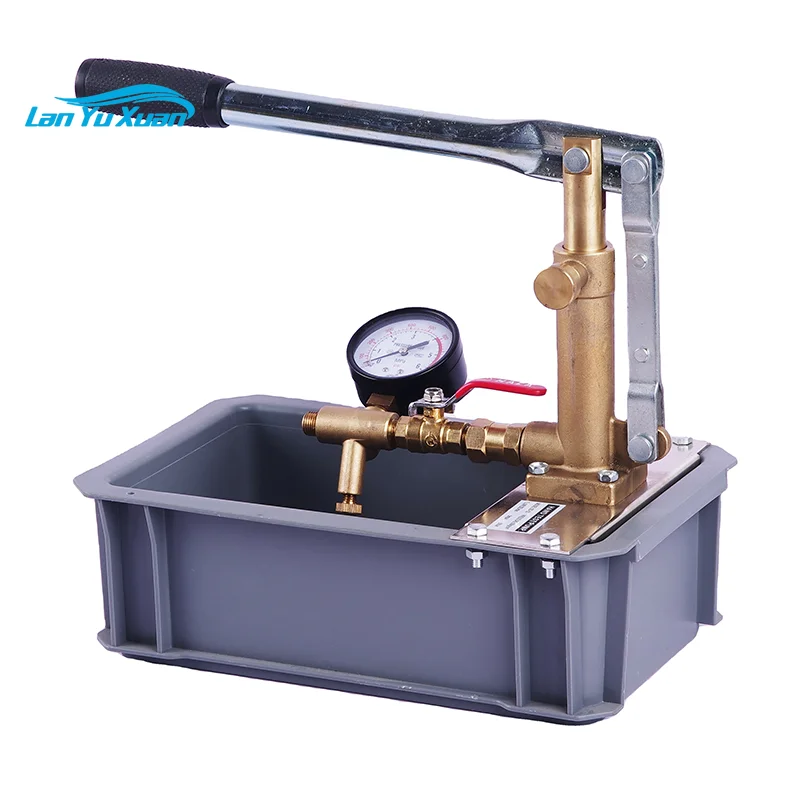 

Top Quality Testing Bench Plumbing Tool Water Hand Hydro Pipe Manual Hydrostatic High Pressure Test Pump Hand Test Pump