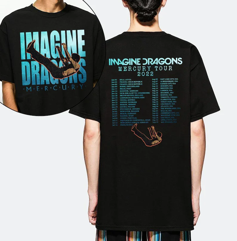 

Imagine Dragons Mercury Tour 2022 Shirt Mercury Tour 2022 Shirt Before The Thunder Shirt