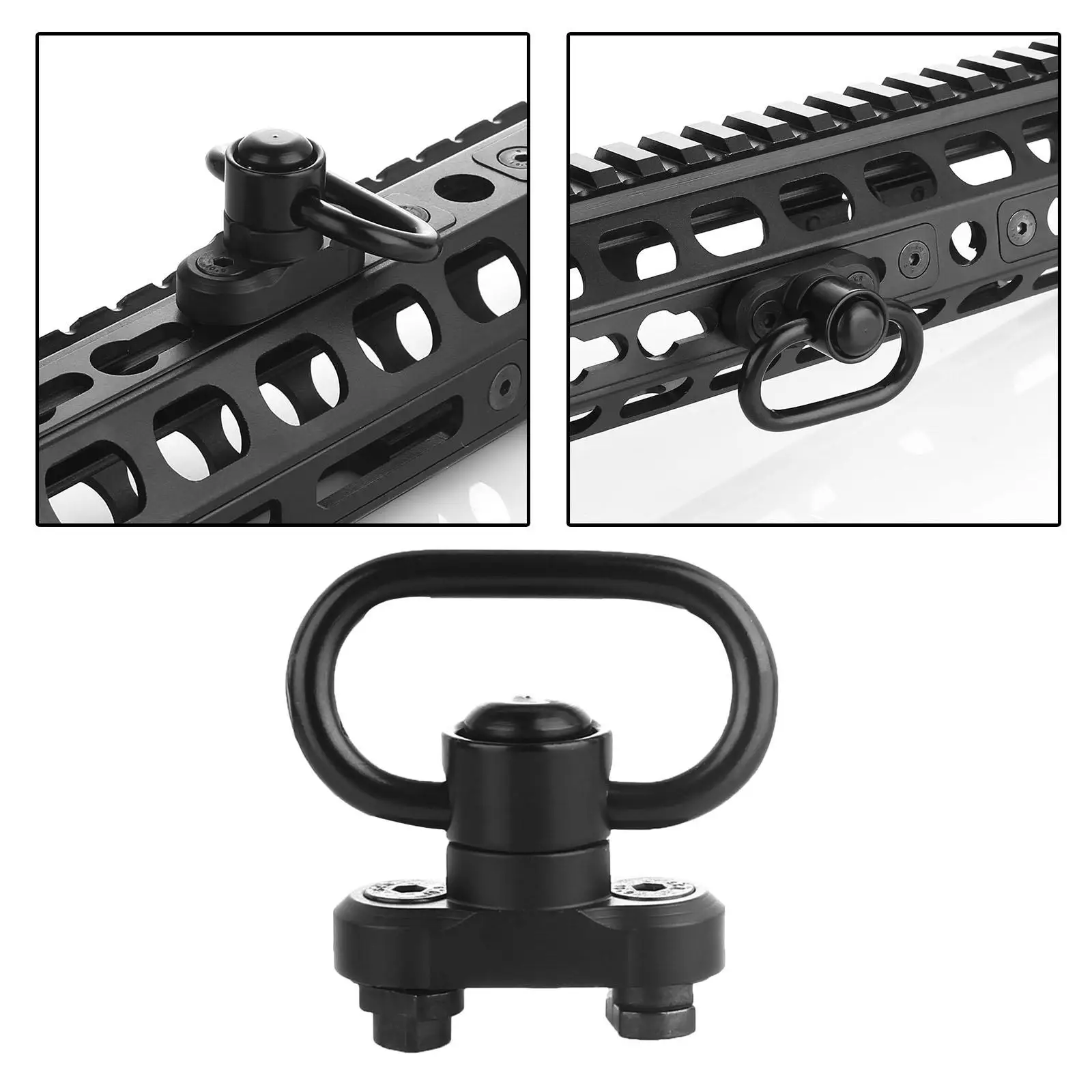

2X Heavy Duty QD Push Button Swivel Adapter Mount for Interface