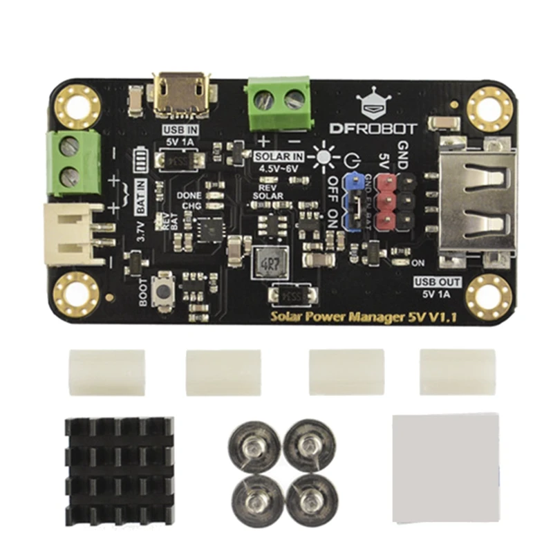 

Solar Power Management Module (For 9V/12V/18V Solar Panels)