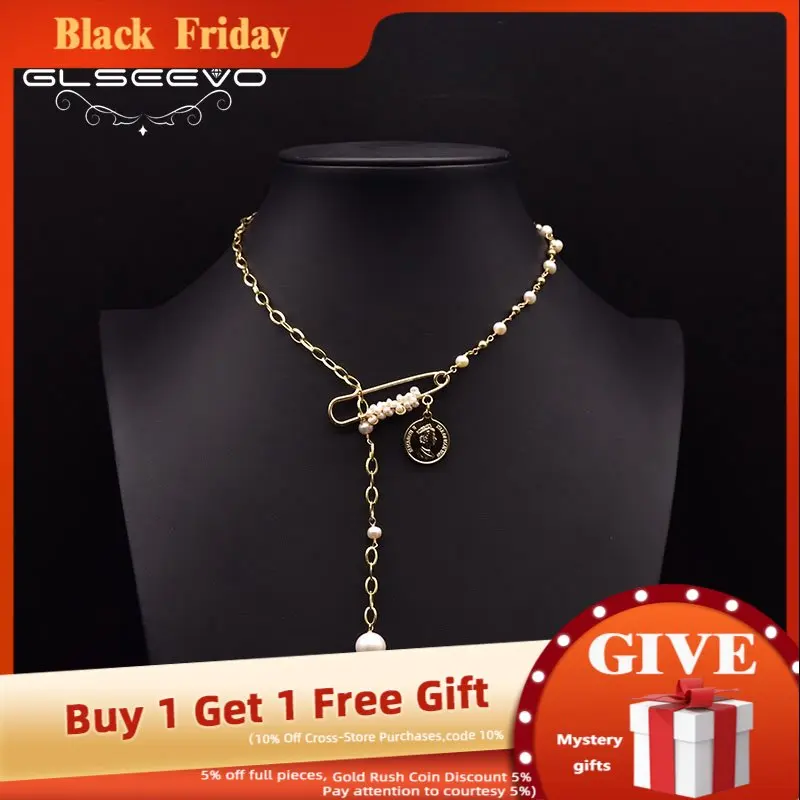 

Женское Ожерелье из натурального пресноводного жемчуга