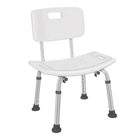 adjustable elderly bathroom seat anti skid bath with backrest chairs for elderly squat toilet stool for shower special chair