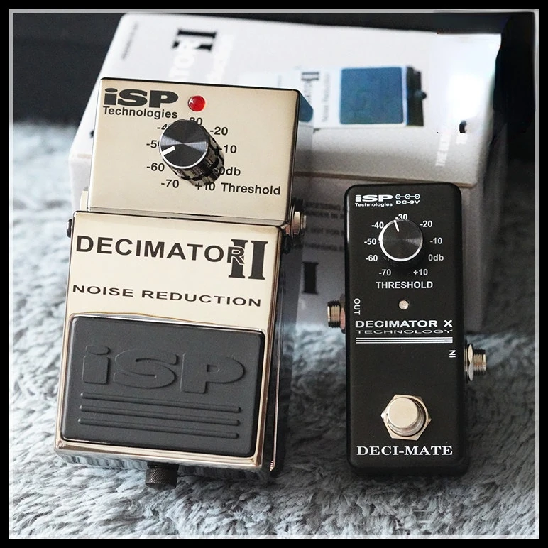 

Decimator II/G/X Mini Professional Noise Reduction Stompbox