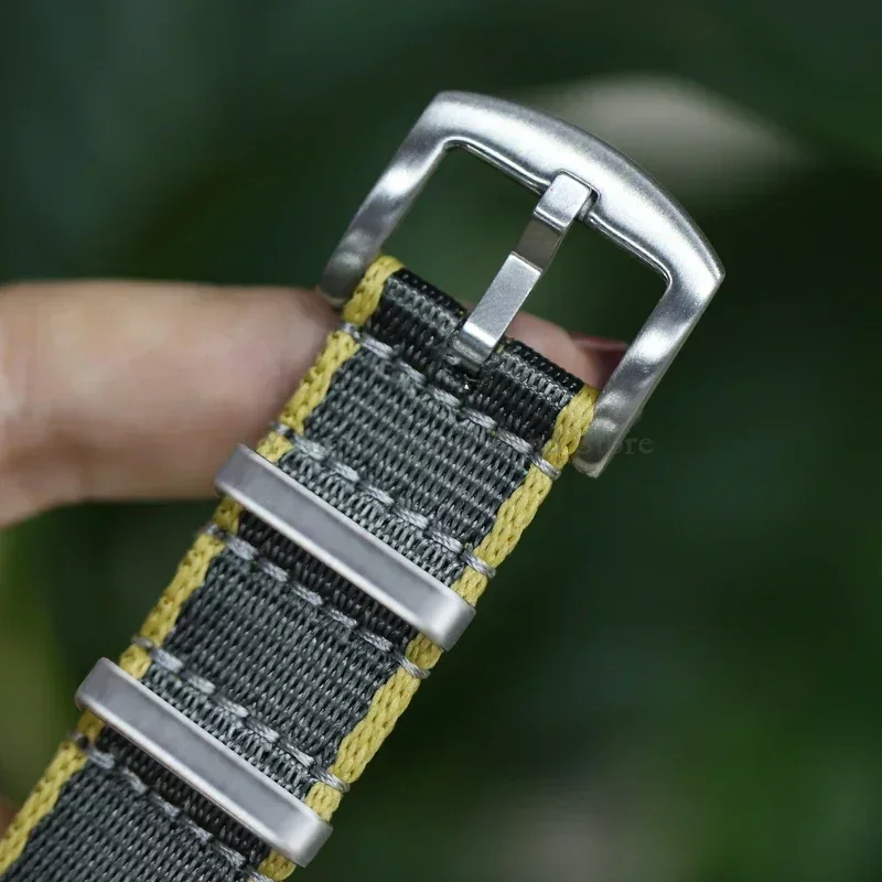 Нейлоновый ремешок премиум-класса 18 мм, 20 мм, 22 мм для Omega, Seiko, военный ремешок на запястье для Rolex, сменный мягкий браслет, спортивный ремешок (art.: 3920cf2fa7977) - 3920cf2fa7977
