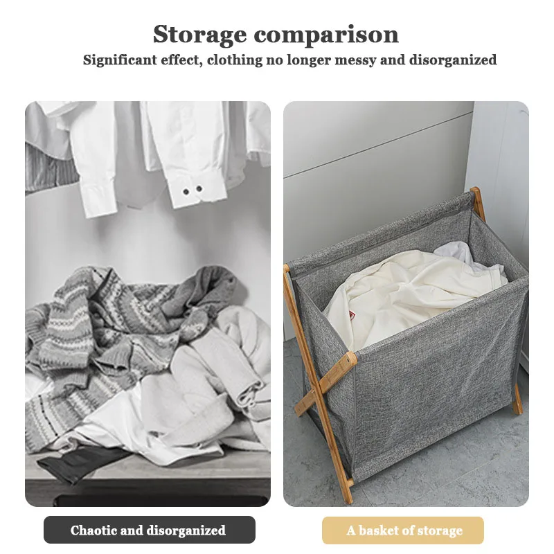 Корзина для грязного белья корзина хранения одежды складная в ванную комнату