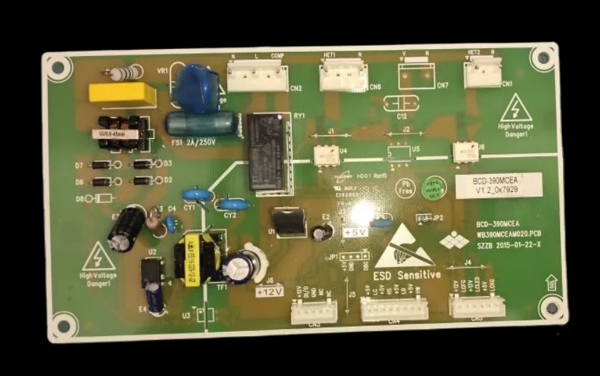 

1pc used Xinfei refrigerator main control board BCD-390MCEA WB390MCEAM020.PCB