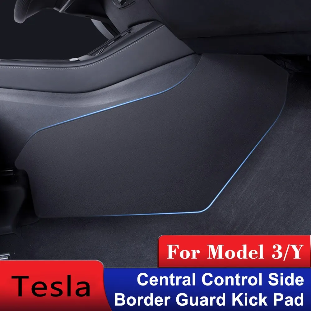 

ModelY Model3, центральное управление автомобиля, двухсторонняя пушистая поверхность, противоударный коврик для Tesla Model 3 Y, грязеотталкивающий коврик, Легкая очистка деталей
