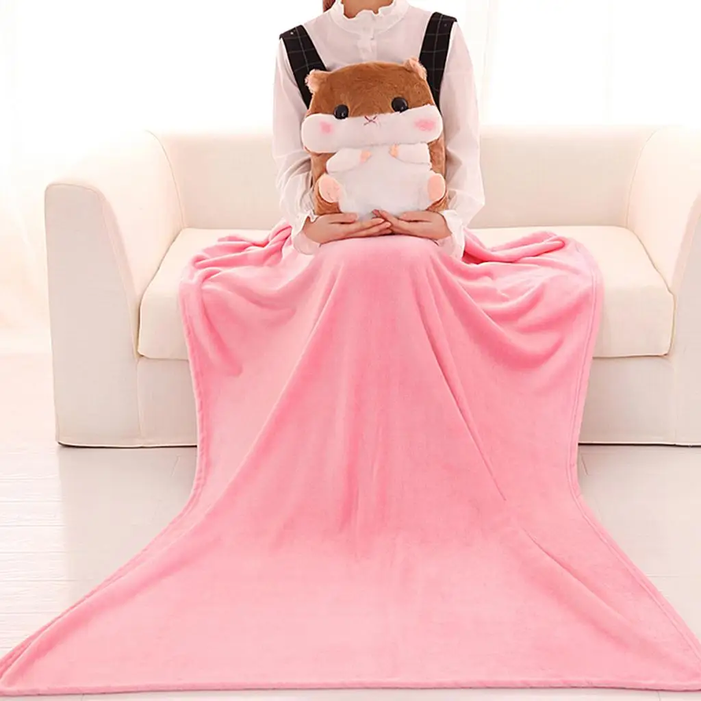 

Натуральная мягкая плюшевая подушка для хомяка с одеялом для взрослых и детей