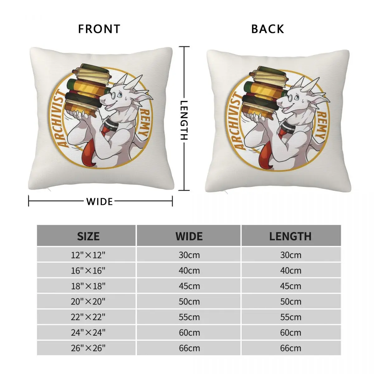 Архитвист Реми Ангелы с чешуйными крыльями наволочка из полиэстера льняная