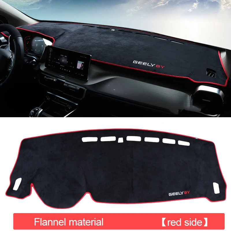 

Для Geely Coolray 2018 2019 2020 2021 2022 2023 чехол на приборную панель автомобиля, избегайте световых накладок, солнцезащитный козырек, чехол с защитой от УФ-лучей, нескользящие ковры